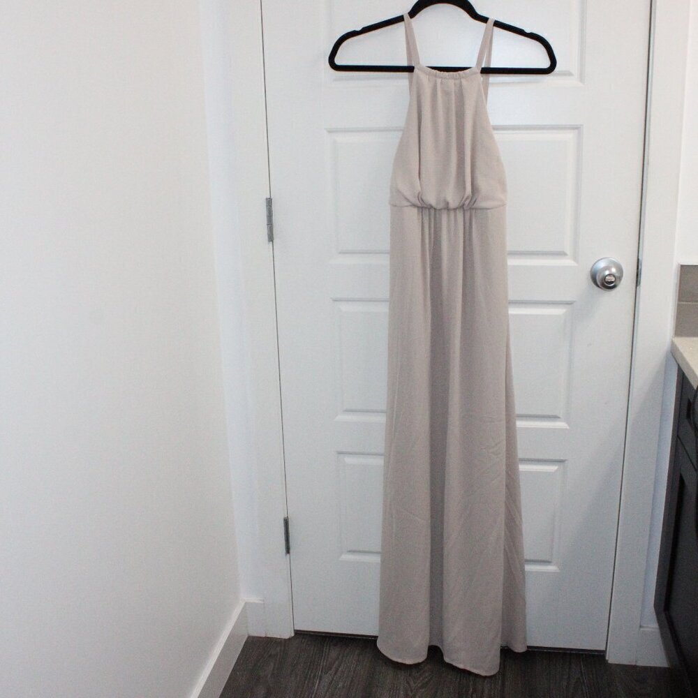 Show me your mumu amanda bridesmaids maxi dress show me the ring crisp size XS